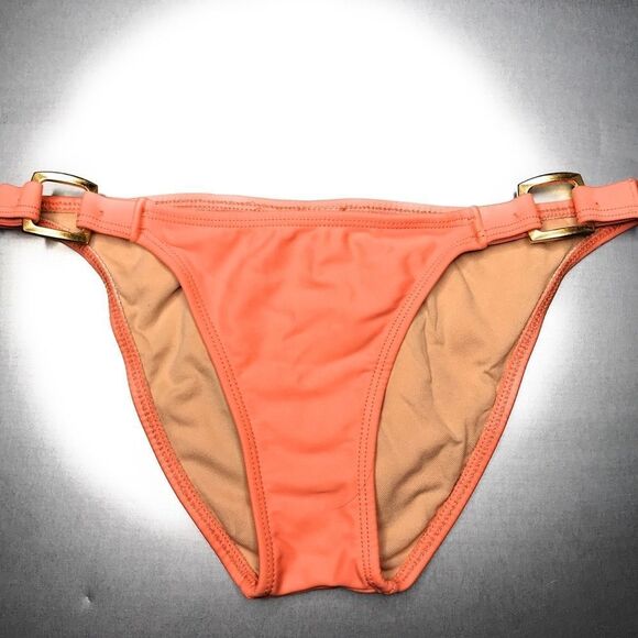 Luli Fama Bikini Bottom With Gold Hardware - Picture 1 of 6